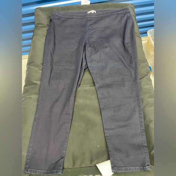 Jennifer Lopez Pants - Jennifer Lopez Navy High-Rise Pants